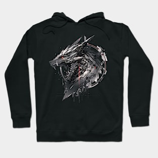 Mecha Tier Tiger Wolf Fuchs Cyborg Wildschwein Hoodie